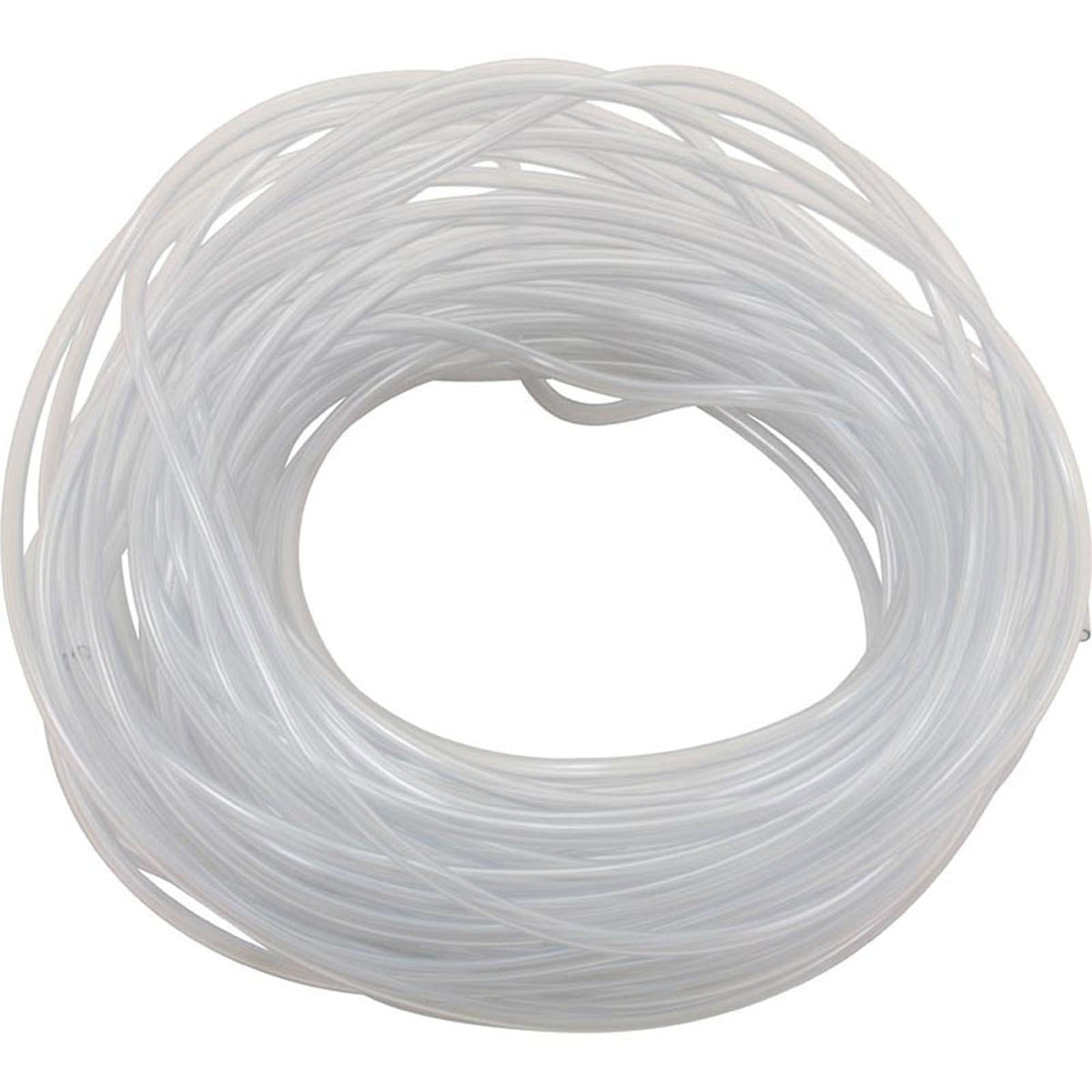Tubing, Suction, Blue-White, 1/4"od, 100ft, Clear PVC