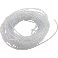 Tubing, Suction, Blue-White, 1/4"od, 100ft, Clear PVC