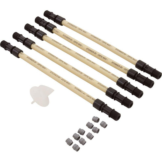 Ensemble de tubes #3, Stenner, séries 45/85/100/170, 1/4", Qté 5