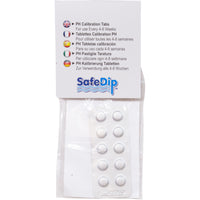 Buffer Tabs, Solaxx SafeDip, ph, 1 Strip of 10 Tabs