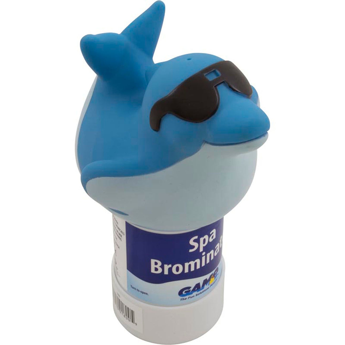 Brominateur flottant, GAME Derby Dolphin, pastilles de 1 po, spa
