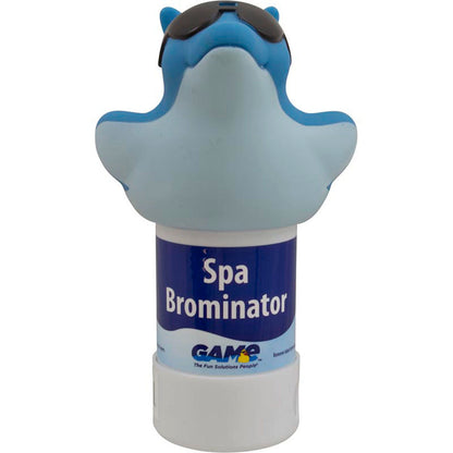 Brominateur flottant, GAME Derby Dolphin, pastilles de 1 po, spa