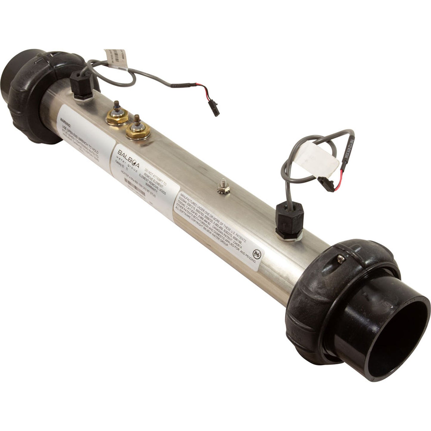 Heater Assembly, FloThru, BWG lE, 15" x 2", 230v, 4.0kW