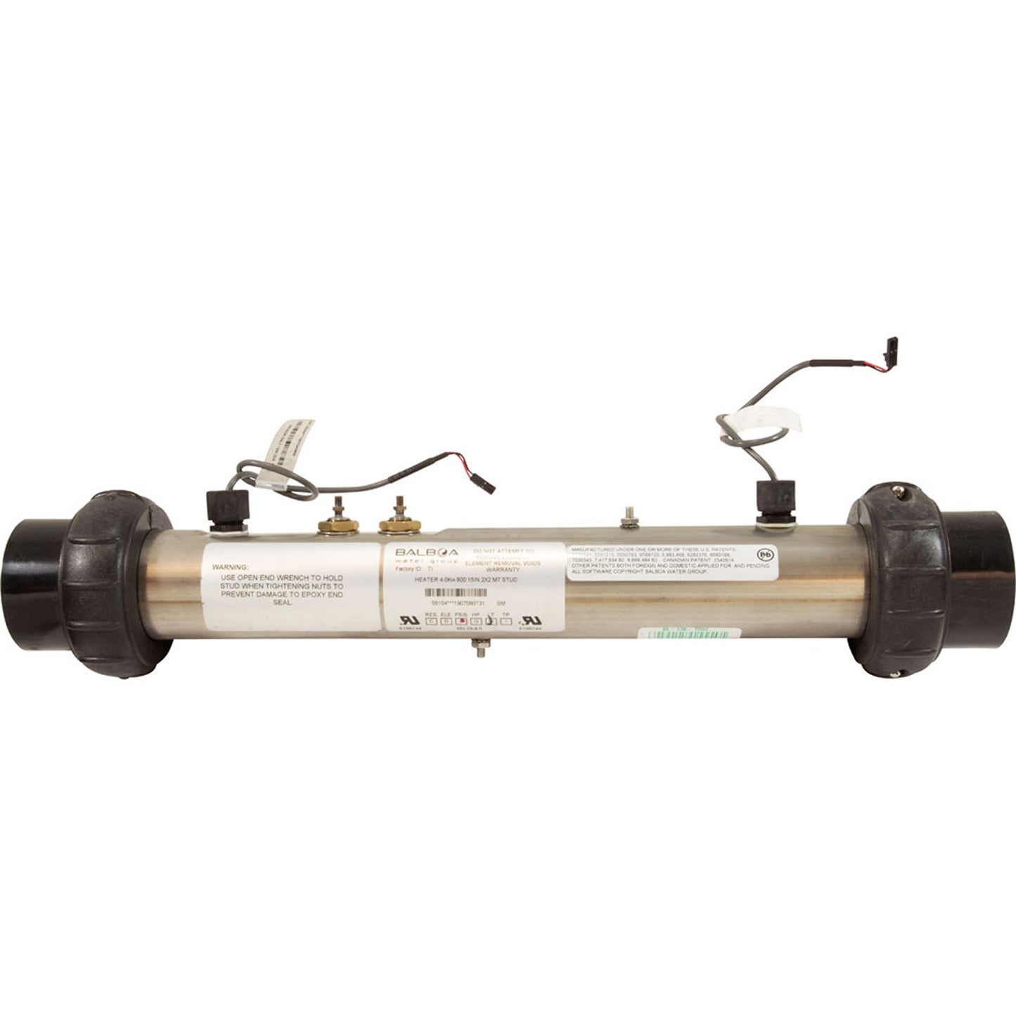 Heater Assembly, FloThru, BWG lE, 15" x 2", 230v, 4.0kW