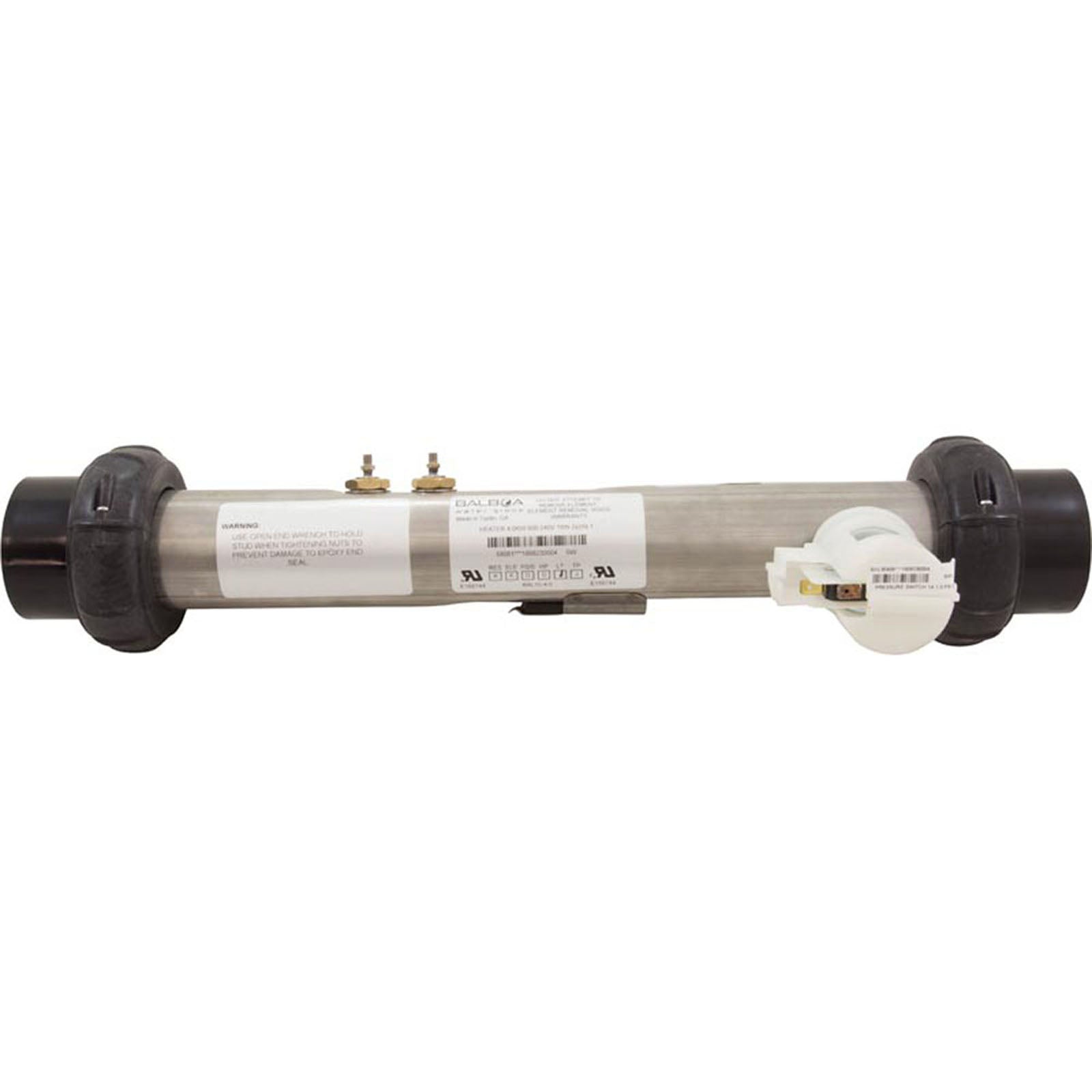 Heater Assembly, FloThru, BWG, 15" x 2-1/4", 230v, 4.0kW