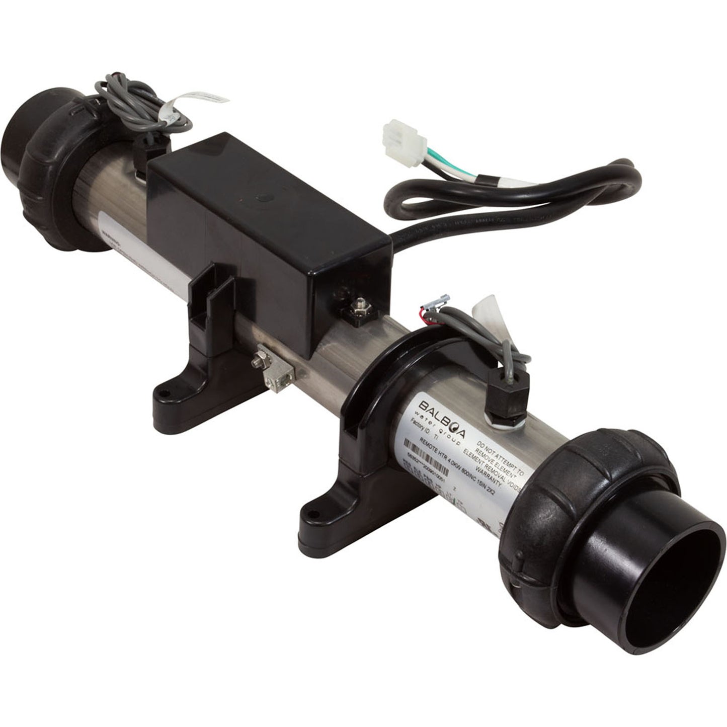 Heater, FloThru, BWG, 4.0kw, 15" x 2", 230v, 800INC, Remote