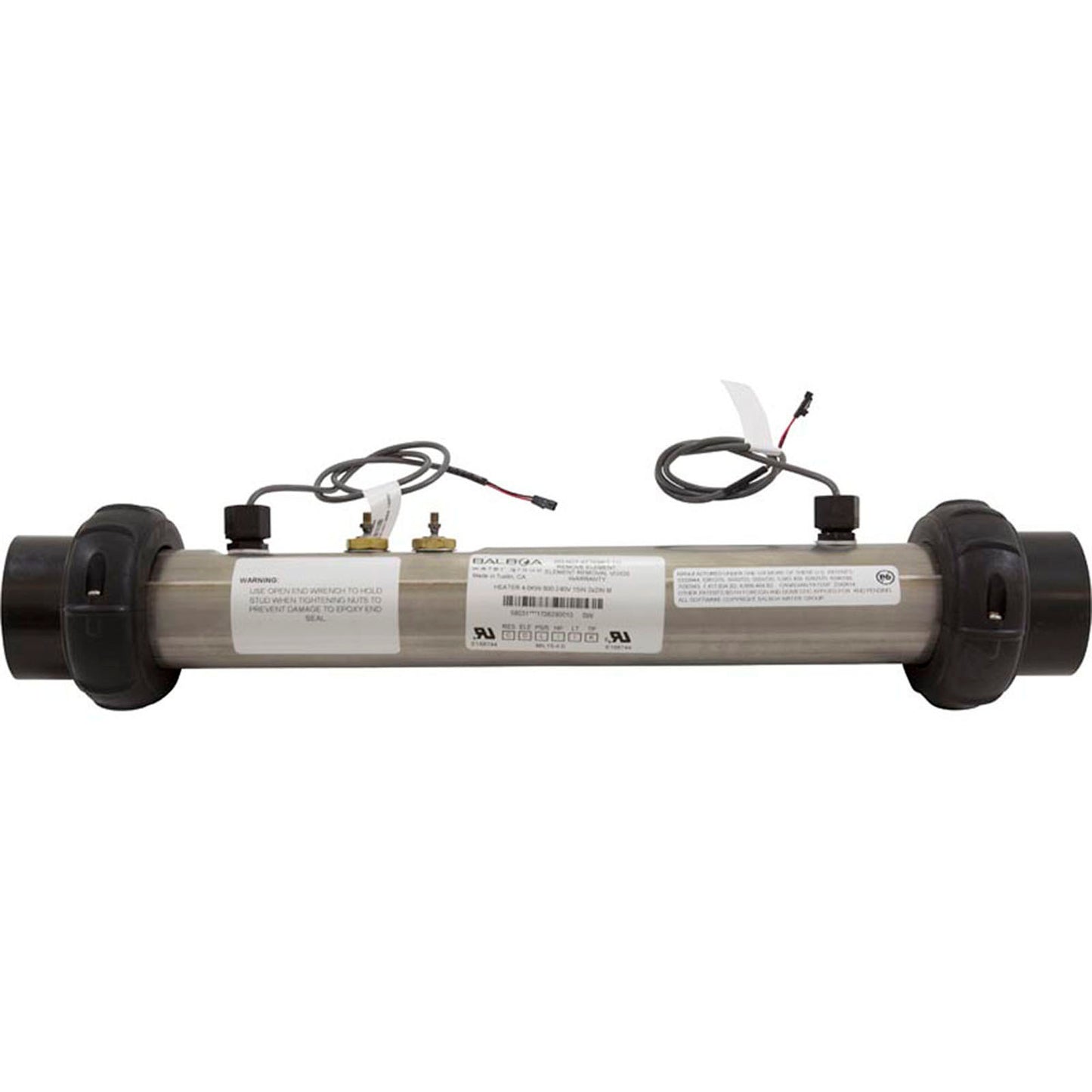 Heater, FloThru, BWG M7™ 15" x 2", 230v, 4.0kW, w/Sensors, 800