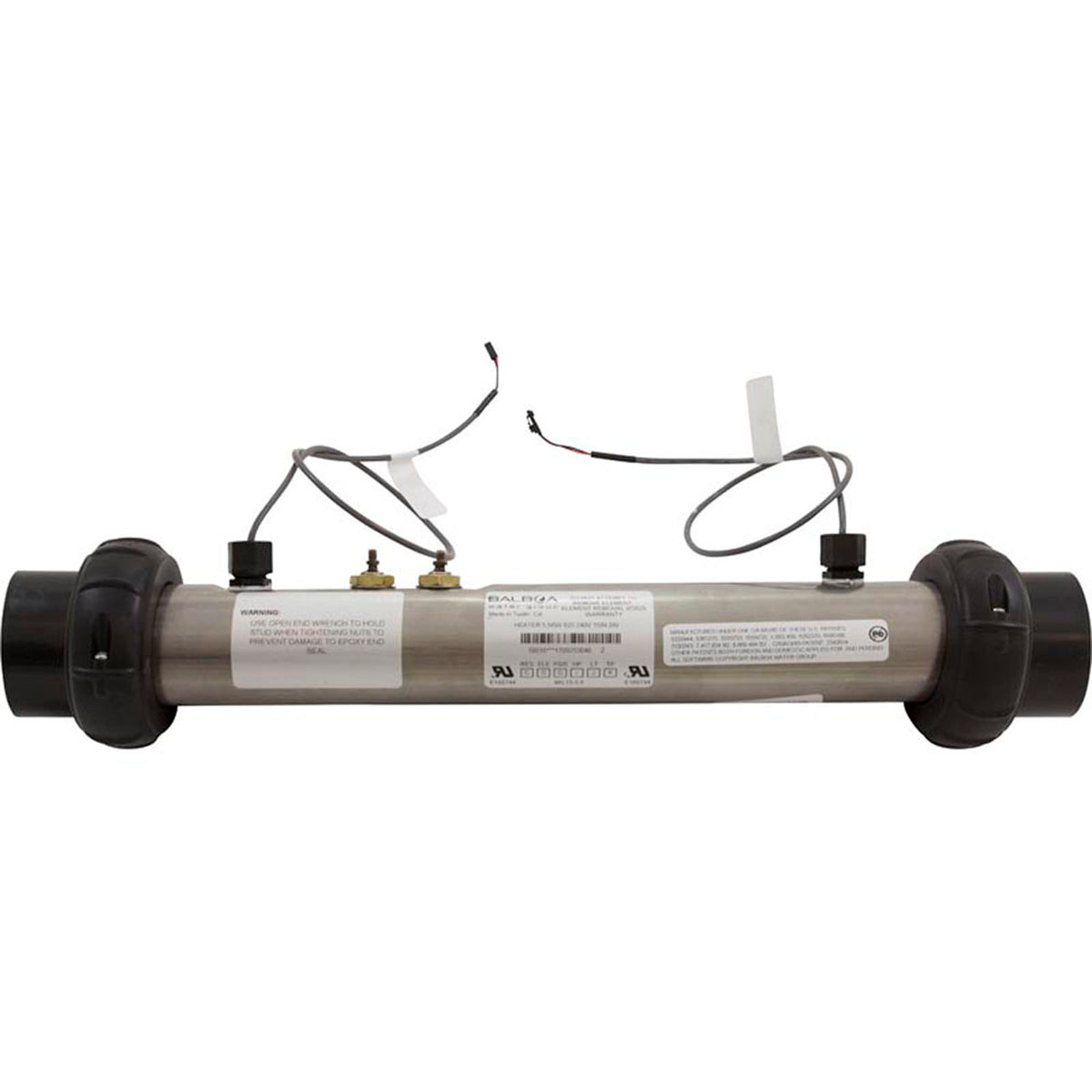 Chauffage, FloThru, BWG LE/Value/M7™15" x 2", 230v, 5.5kW, avec capteur