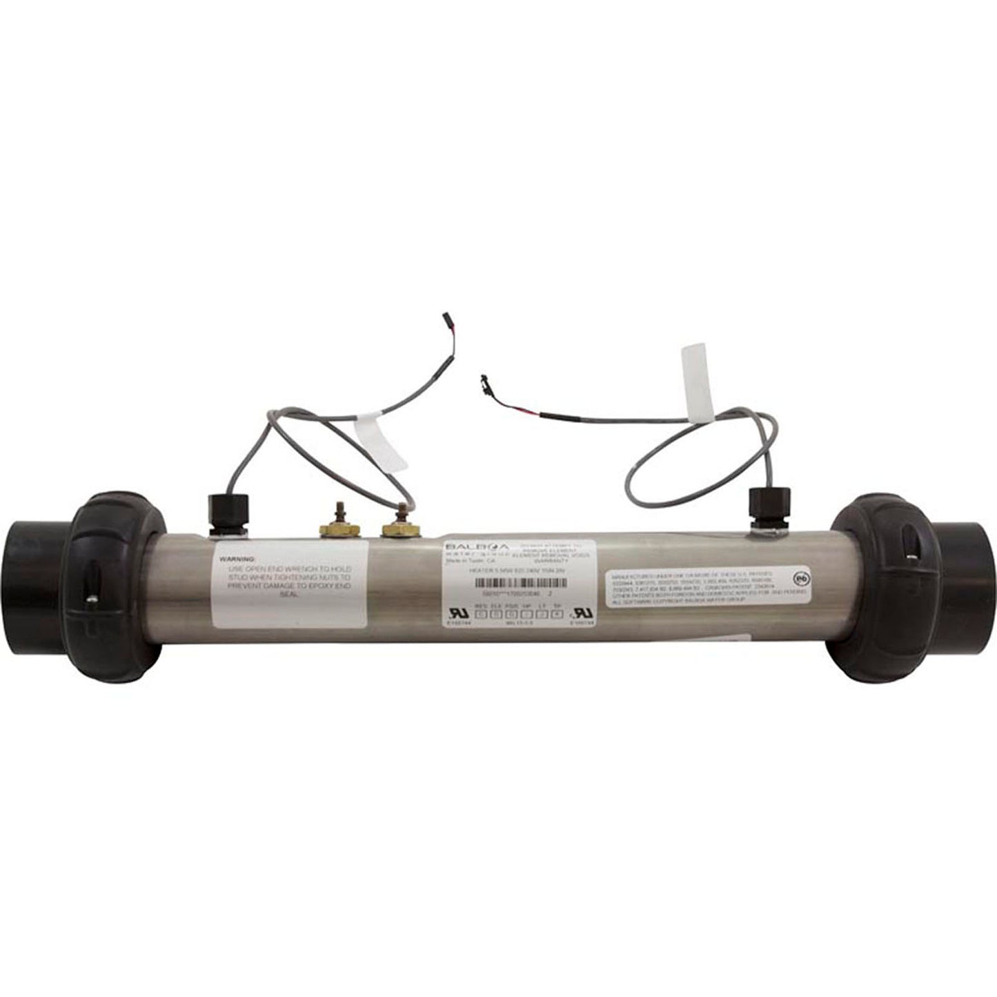 Heater, FloThru, BWG LE/Value/M7™15" x 2", 230v, 5.5kW, w/Sensor