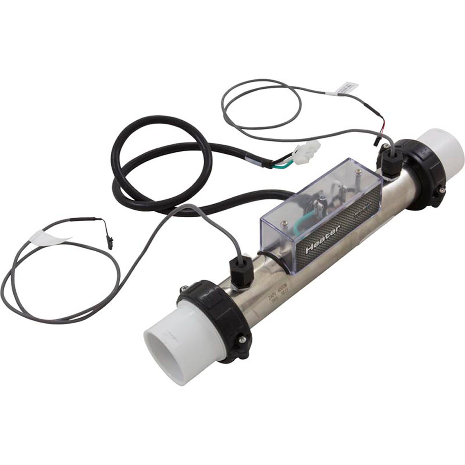 Heater, FloThru, BWG VS100, 10" x 1-1/2", 4.0kW, 230v