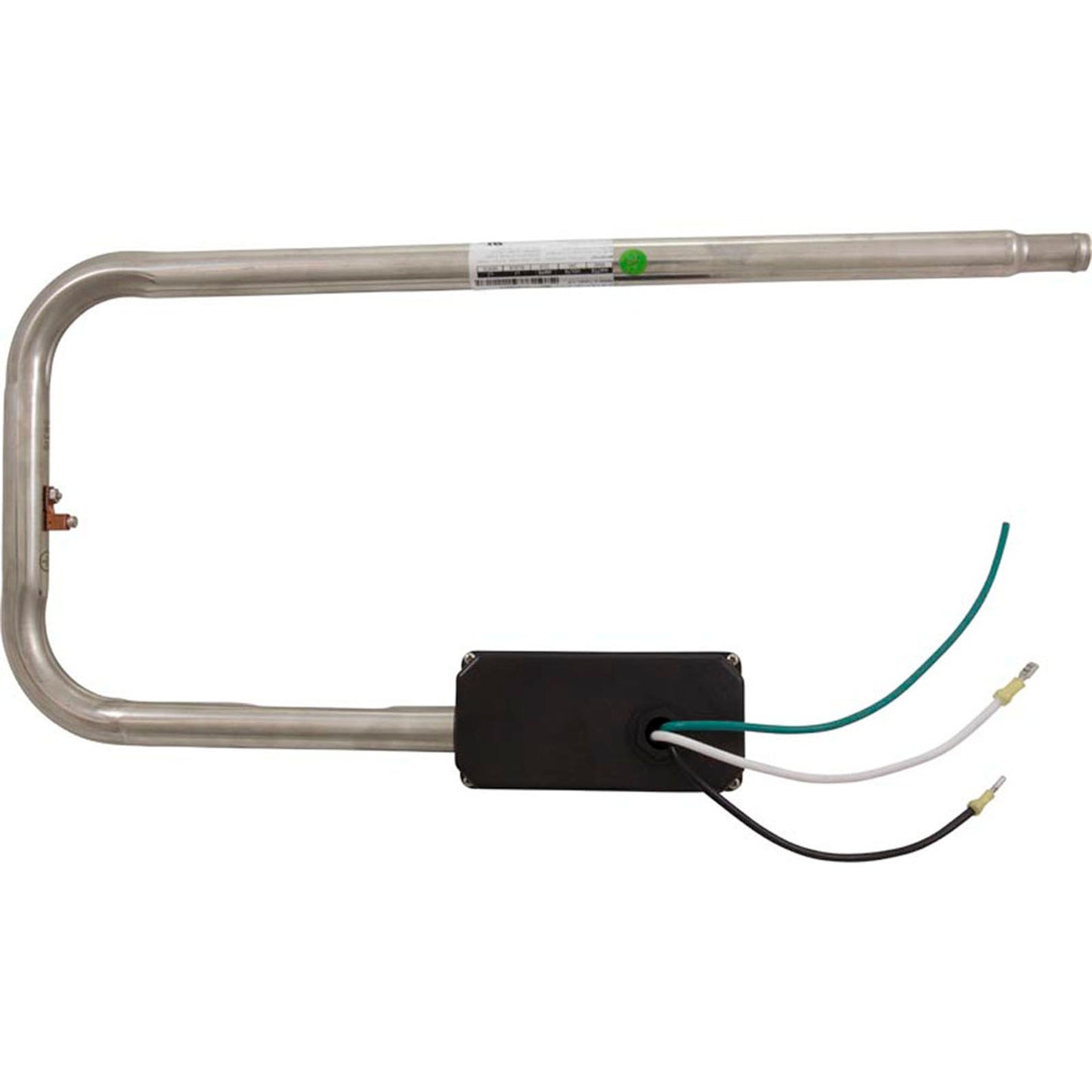 Heater, LowFlow Square Back, BWG, 230v, 5.5kW, Slide Connector