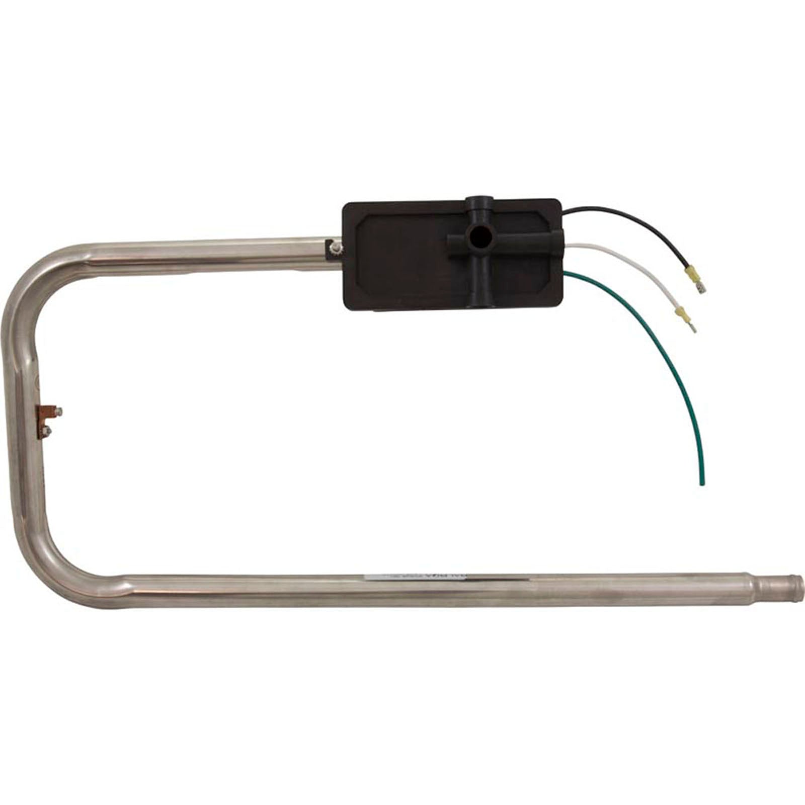 Heater, LowFlow Square Back, BWG, 230v, 5.5kW, Slide Connector