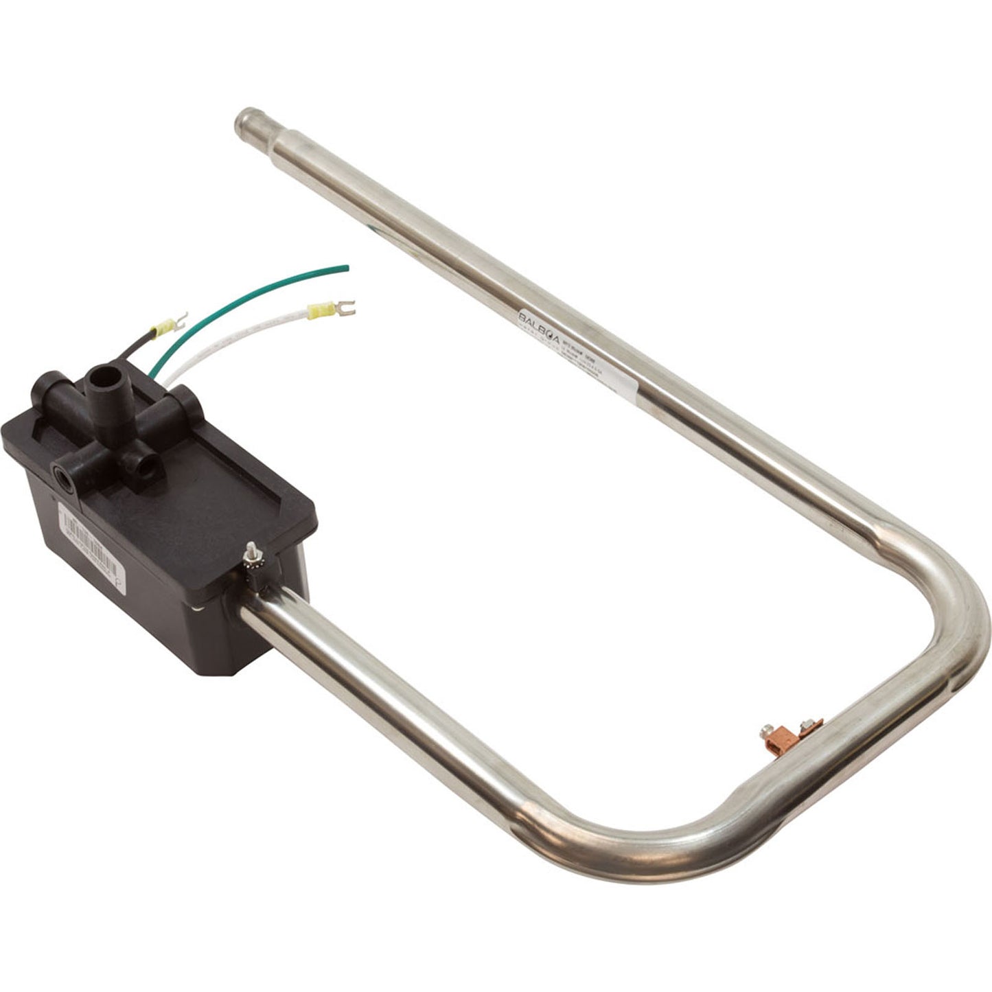 Heater, LowFlow Square Back, BWG, 230v 4.0kW, Fork Connecter