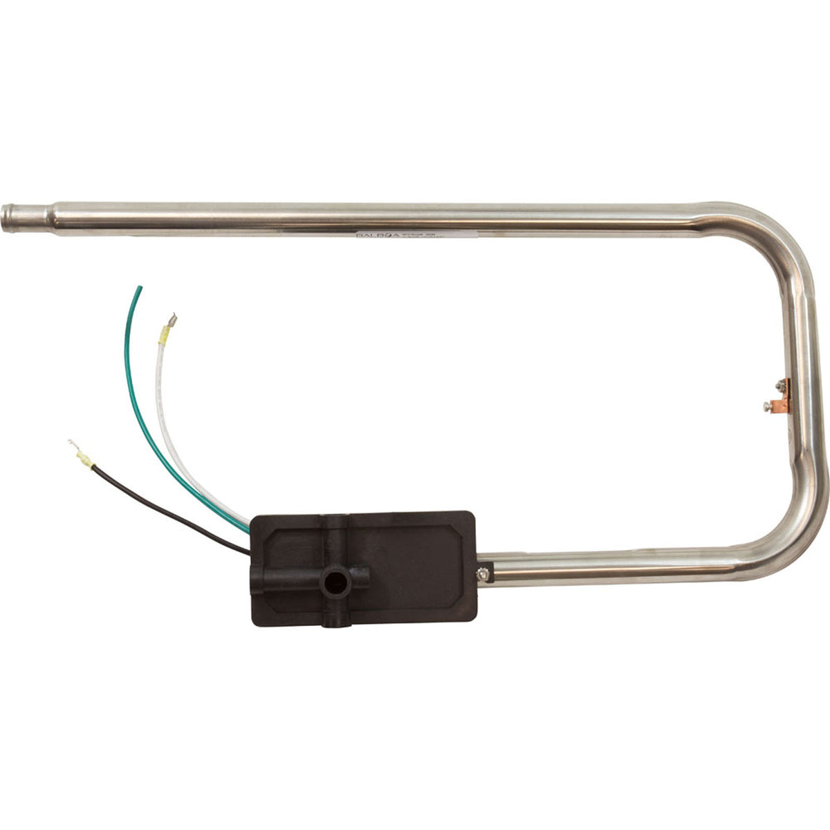 Heater, LowFlow Square Back, BWG, 230v 4.0kW, Fork Connecter