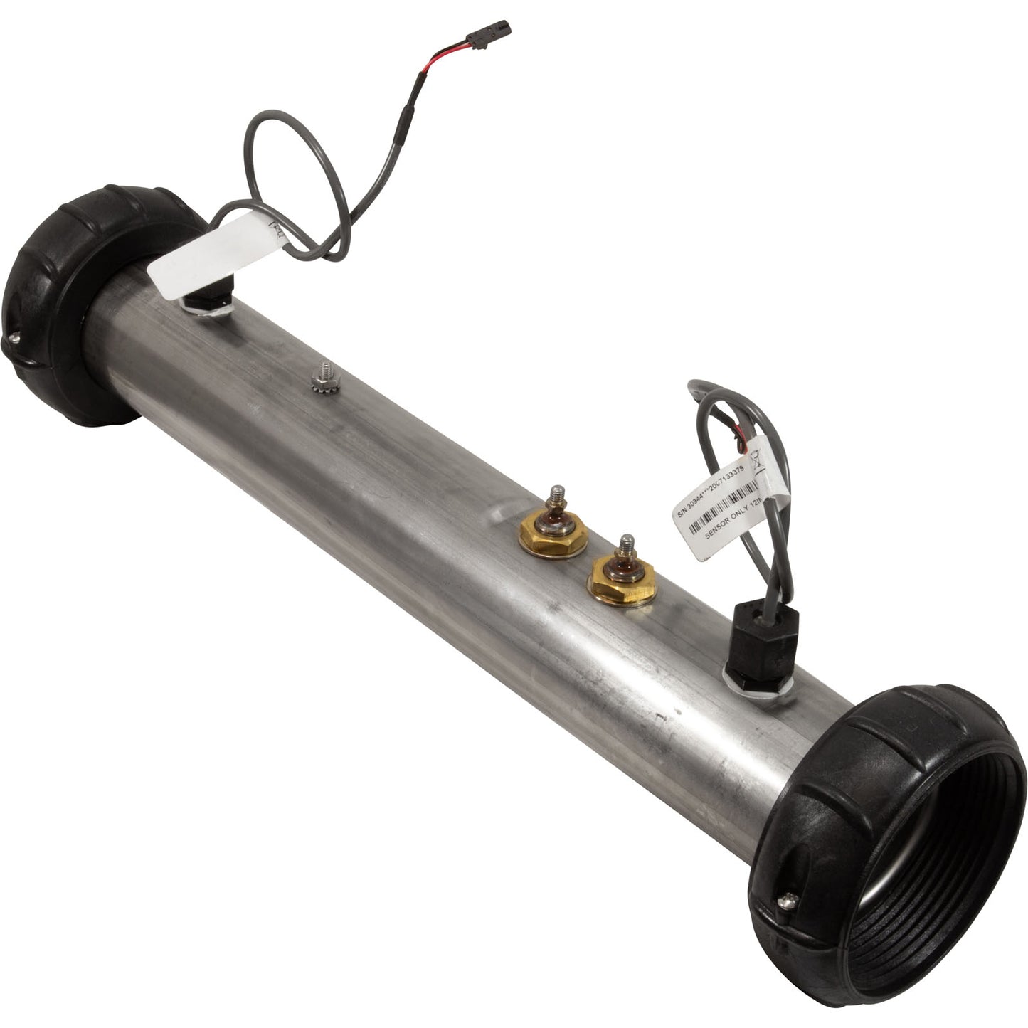 Chauffage, FloThru, BWG M7, 5,5 kW, 230 V, titane, goujons, avec capteurs