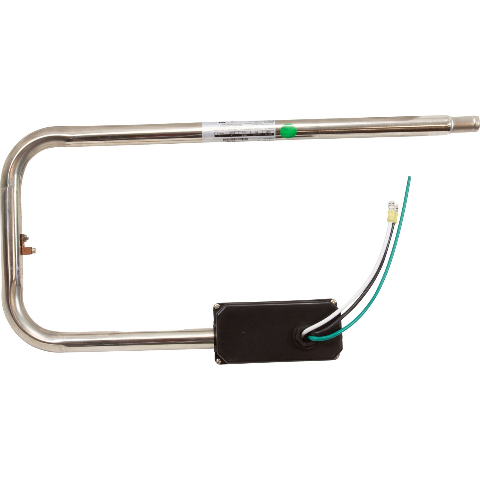Heater, LowFlow,BWG, 230v,5.5kW, Slide Connecter, Titanium
