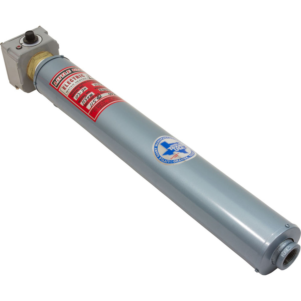 Heater, Screw Plug Assembly, Little Giant, 11.5kW, 240v, 1"mpt