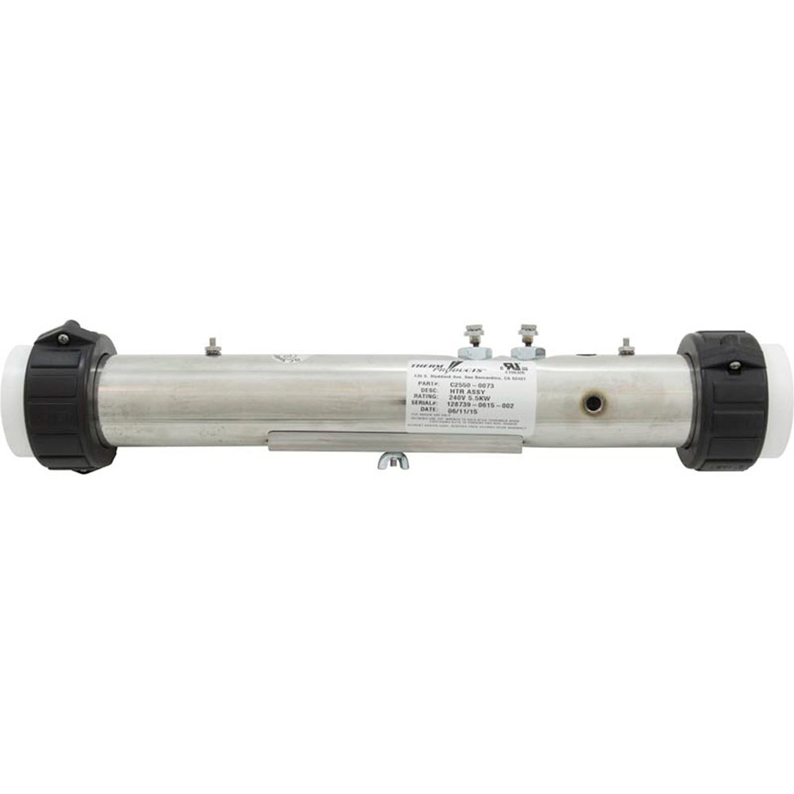 Heater, FloThru, Maddox Repl, 15" x 2", 230v, 5.5kW, Generic