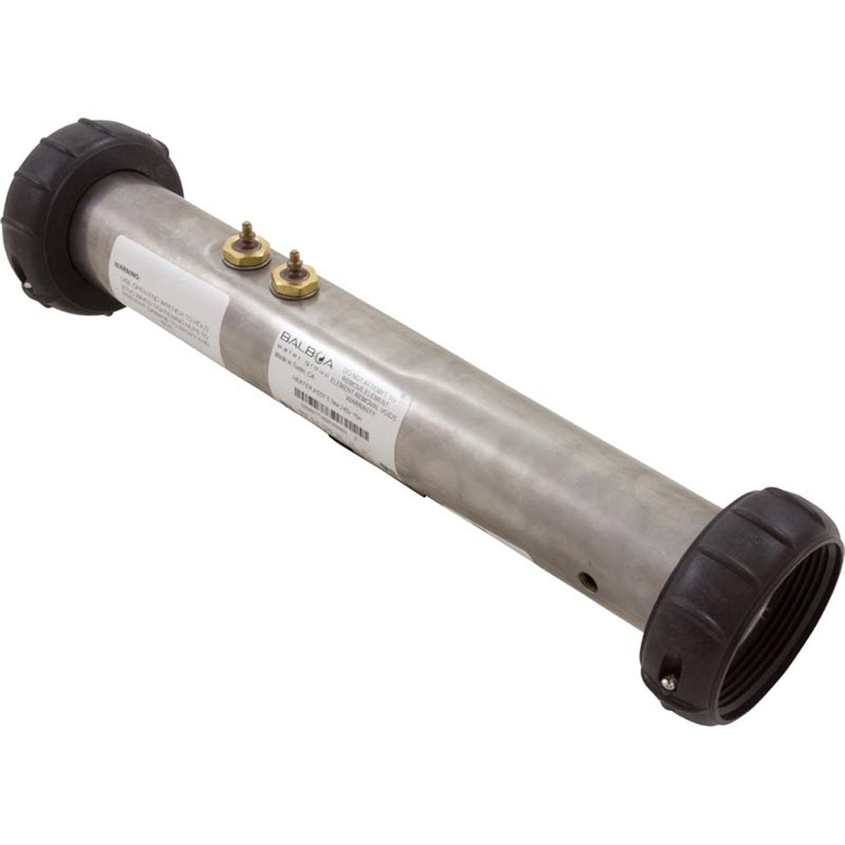 Heater, FloThru, 15" x 2", 230v, 5.5kW, w/2"s Tailpieces