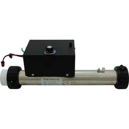 Heater, FloThru, Aquatemp, 15" x 2", 230v, 5.5kW