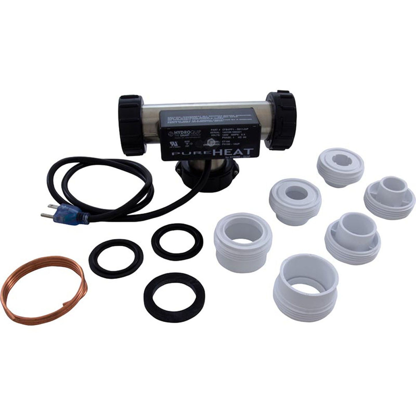 Calentador para baño, estilo HQ T, PH100-A, 115 V, 1,0 kW, cable de 3 pies, enchufe