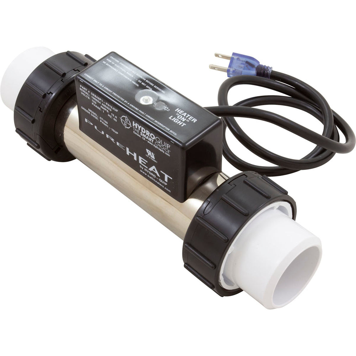 Heater, Bath, H-Q InLine, PH301-15UP, 115v, 1.5kW, PSI, 3ft