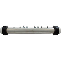 Htr, Flo-Thru, HQ ES/CS8700, M7™, 19.25"x2.25", 230v, 11kW, w/Sen