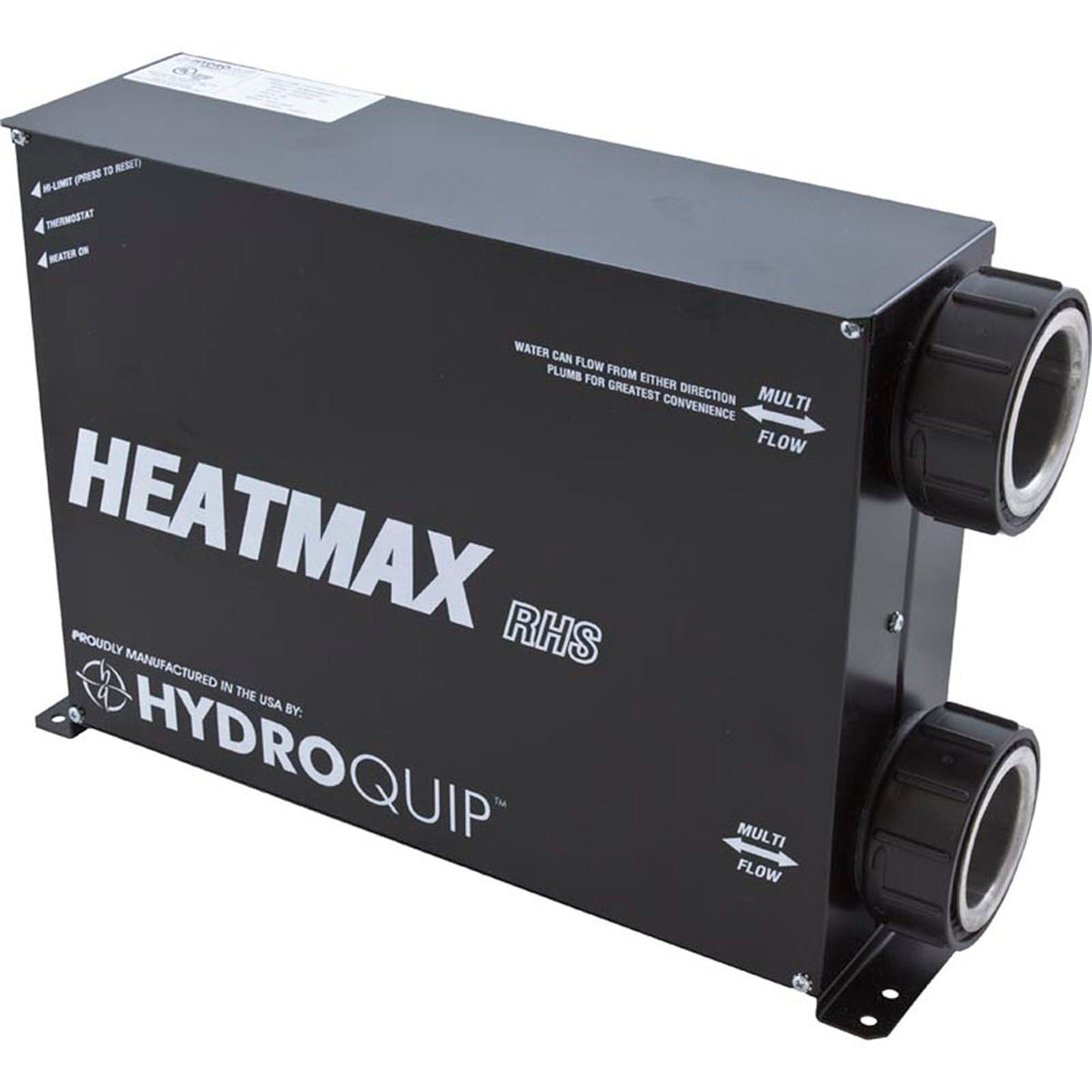 Heater, HQ HeatMax RHS, 230v, 5.5kW, Weather Tight