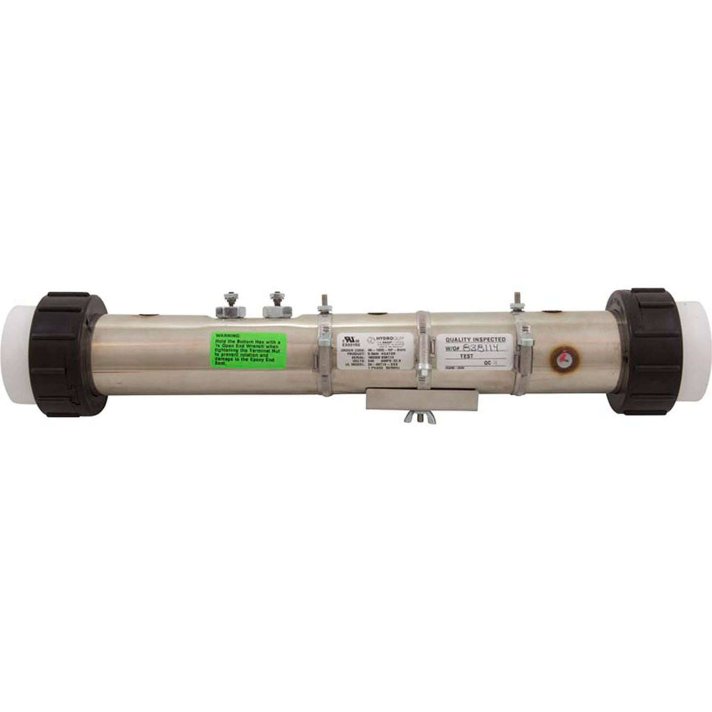 Calentador, FloThru, BWG Universal, 2" x 15", 5,5 kW, sin sensores, generador