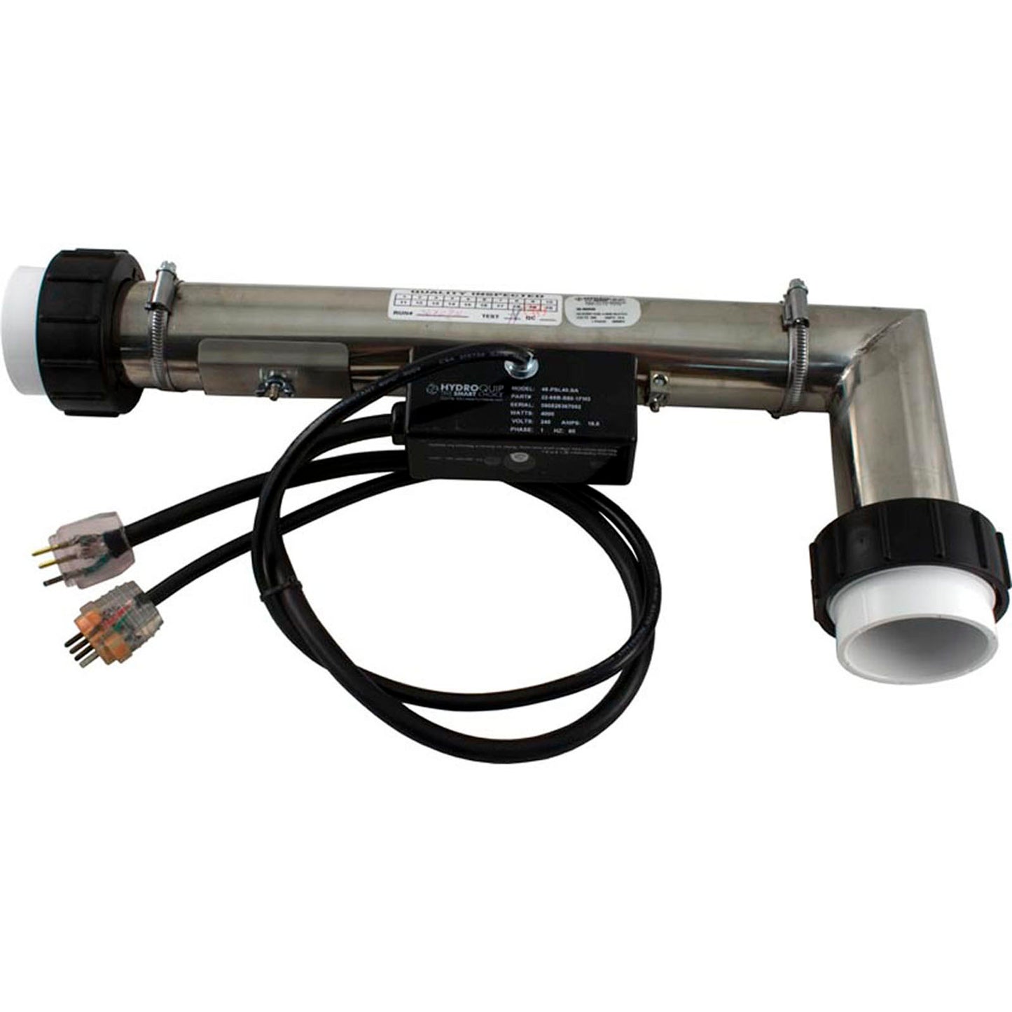 Heater, L Shape, HQ PS Air, 230v, 5.5kW, w/Short Cord, Slide