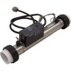 Heater, FloThru, PS-B Series M7, 15"x 2", 230v, 4kW, 60"Cord