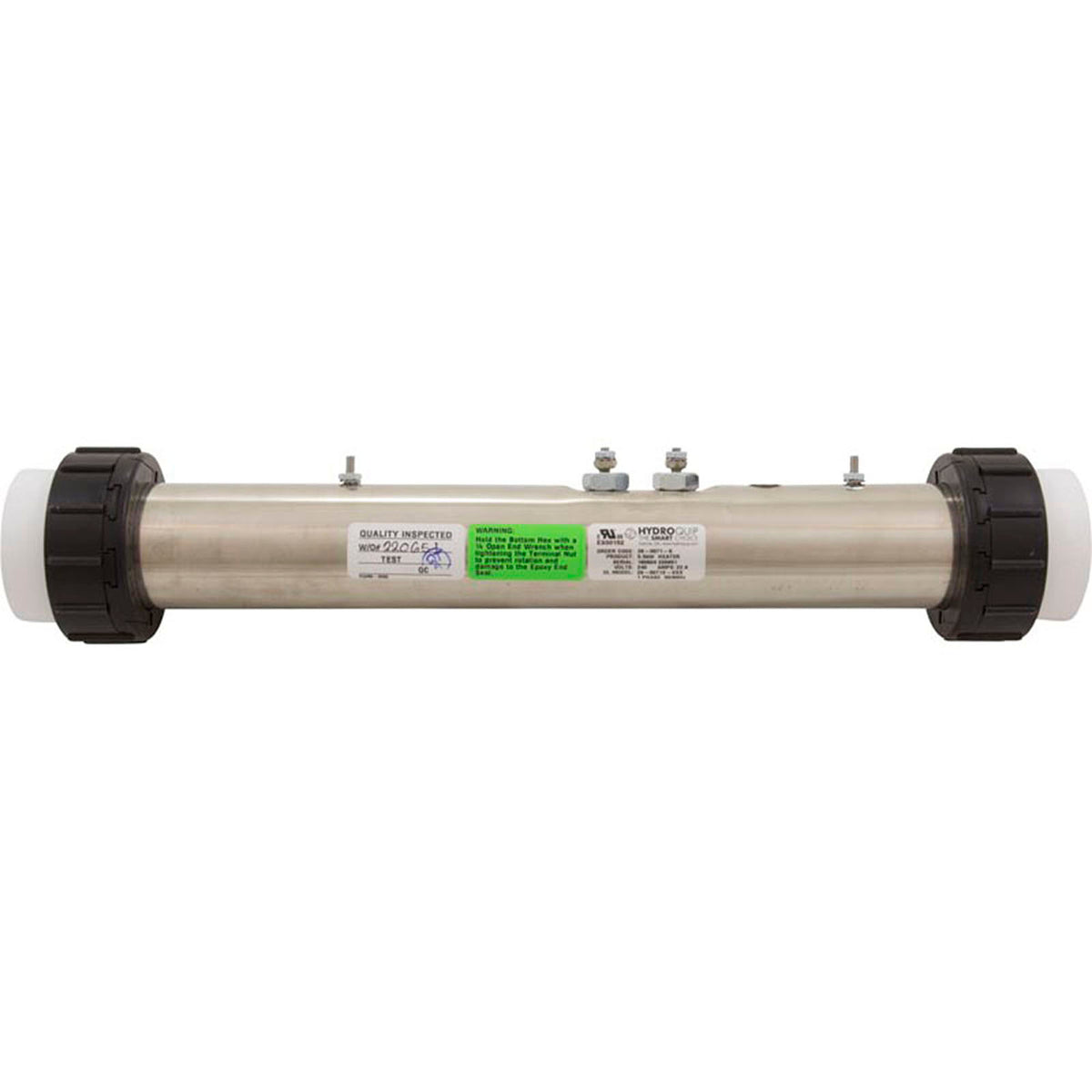 Heater, FloThru, Gecko WaterPro 6000, 2" x 15", 5.5kW, Generic