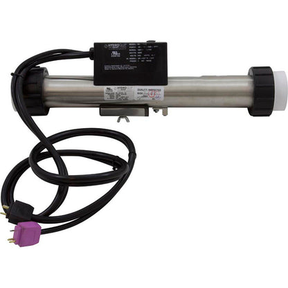 Heater, FloThru, HQ PS Elec, 230v, 4.0kW, w/Long Cord, Slide