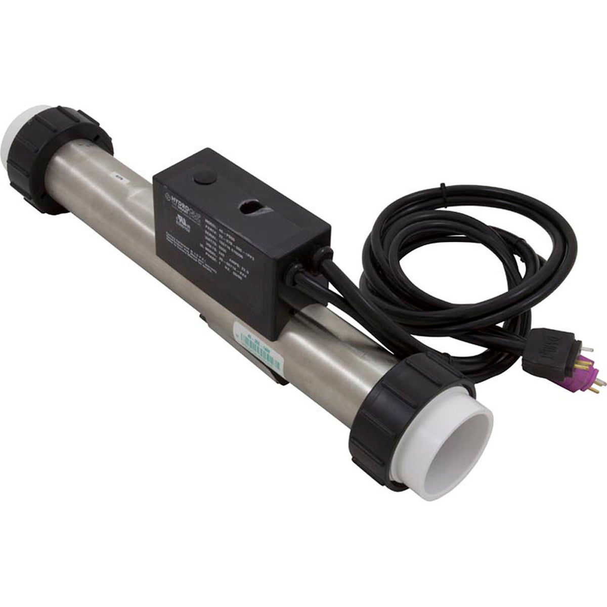 Heater, FloThru, HQ PS Elec, 230v, 5.5kW, w/Long Cord, Slide
