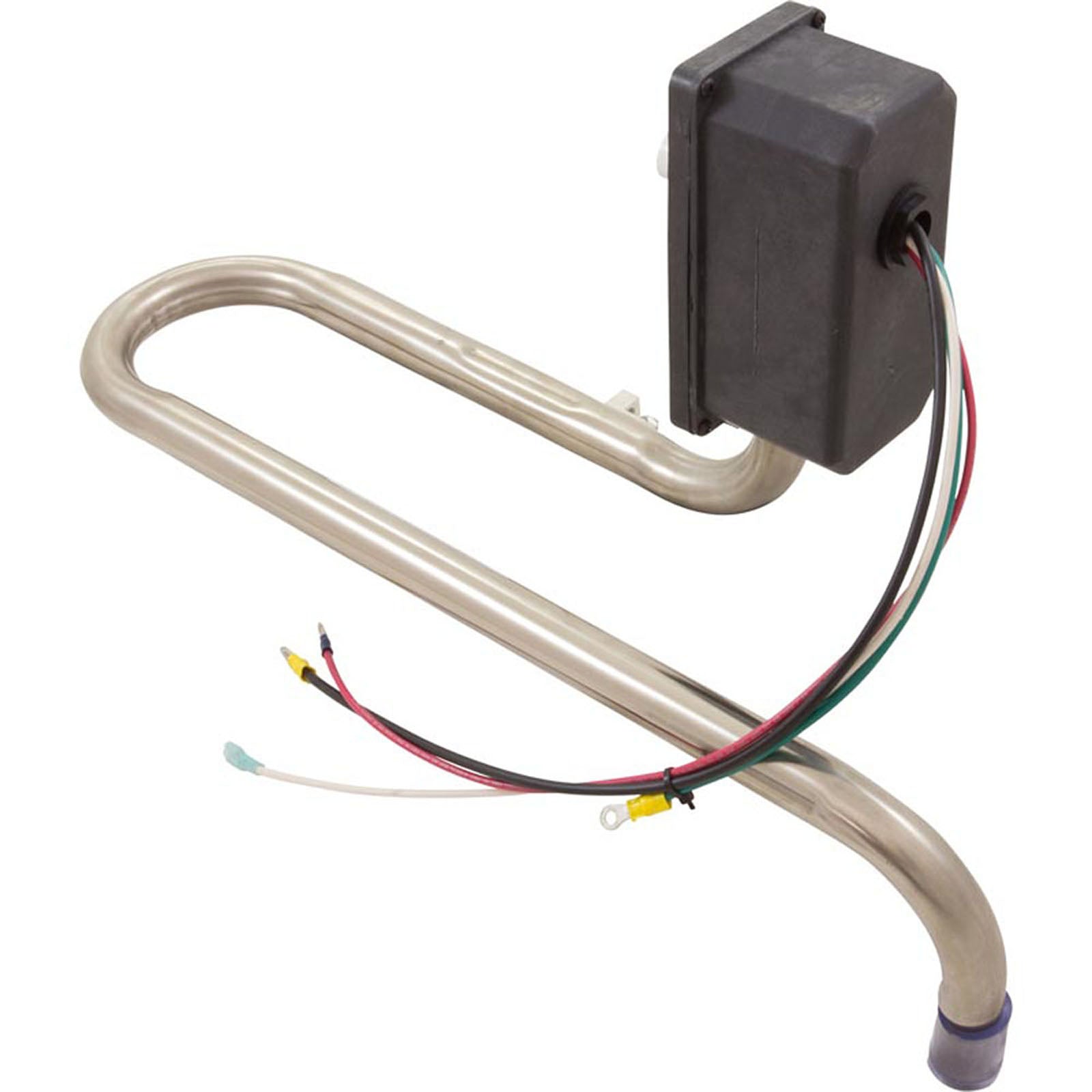 Heater, LowFlow, D-1 Tri-Bend, 2.1/3.4kw, 115/230v, w/Flw Switch
