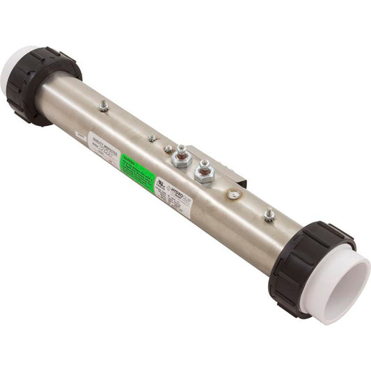 Heater, FloThru, HQ Air 1001, 2-1/4" x 15", 4.5kW, 230v