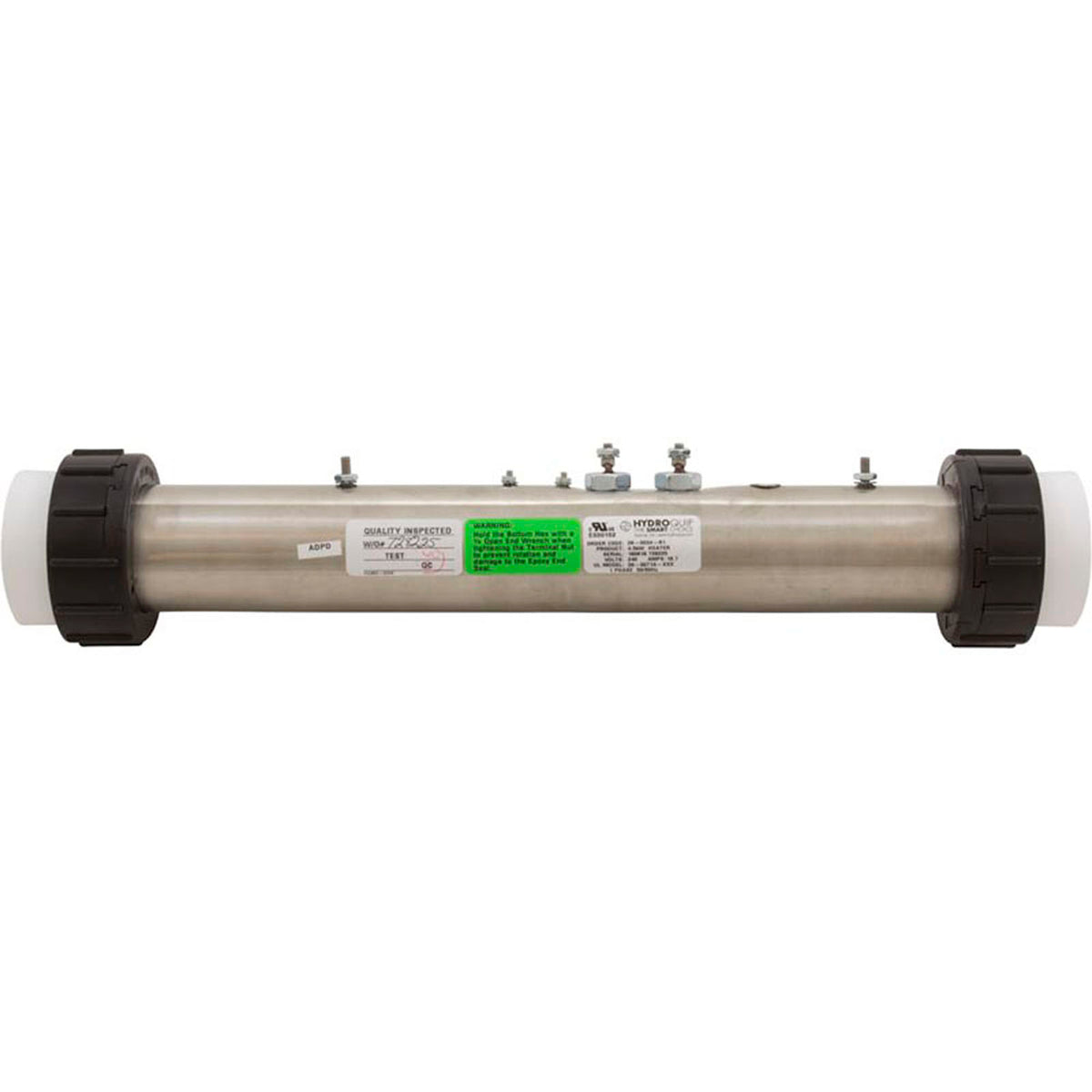Heater, FloThru, HQ Air 1001, 2-1/4" x 15", 4.5kW, 230v