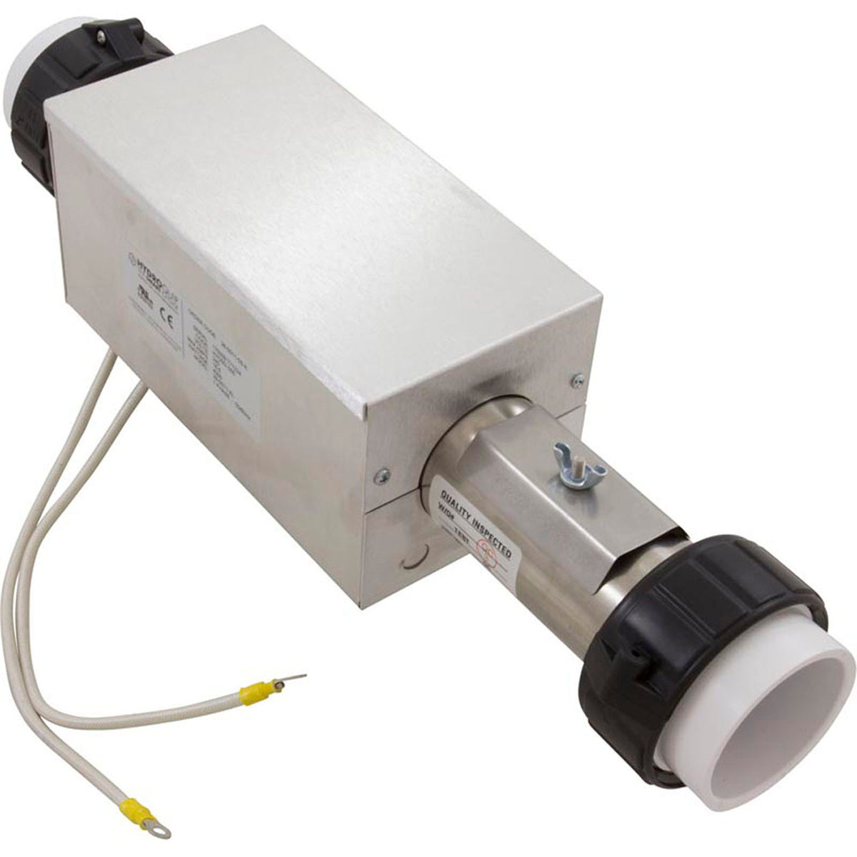 Heater, FloThru, CalSpa XL Repl, 15"x2", 230v, 4.0kW, w/Box, Gen