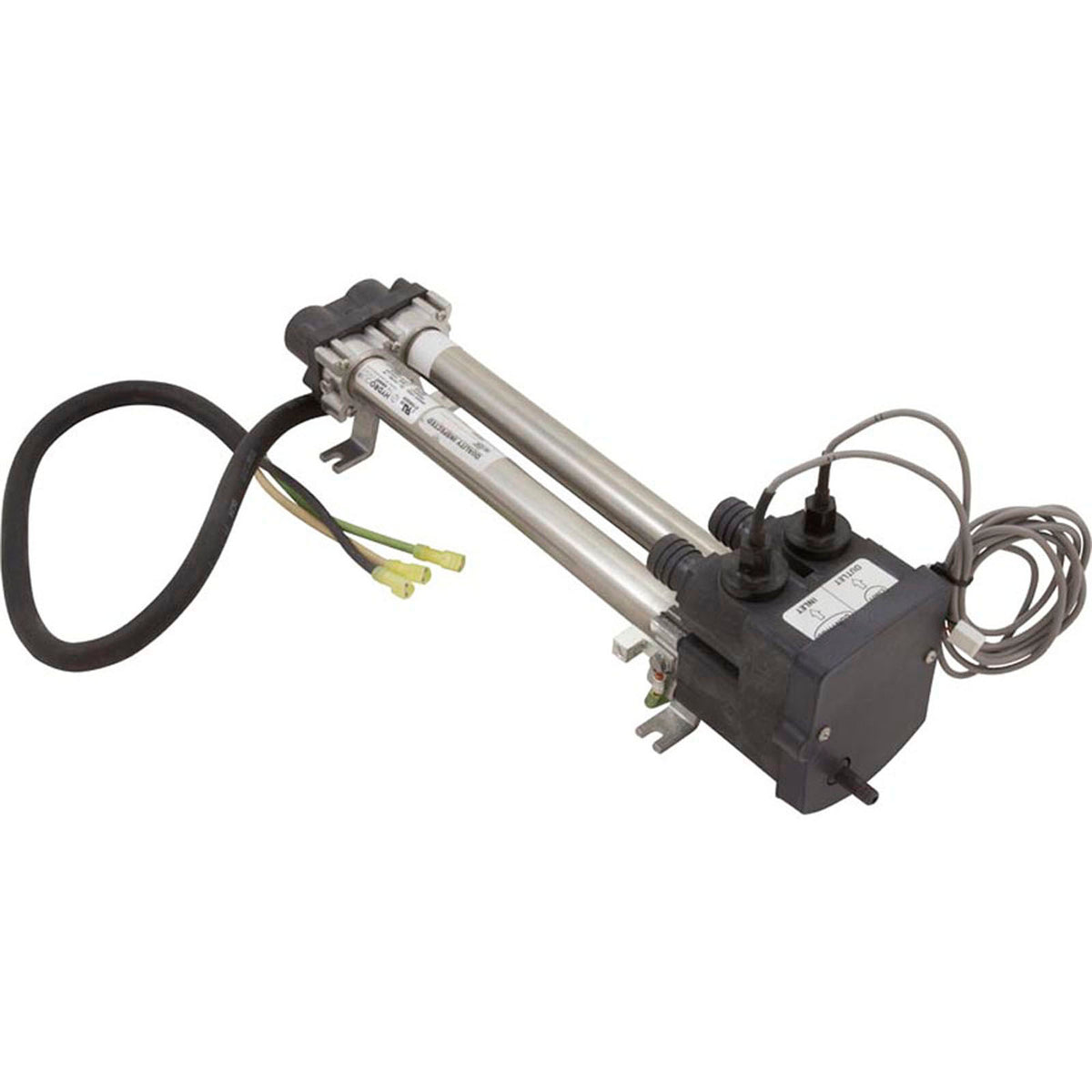 Heater, LowFlow, HydroQuip, 230v, 1.5kW, Auto Reset