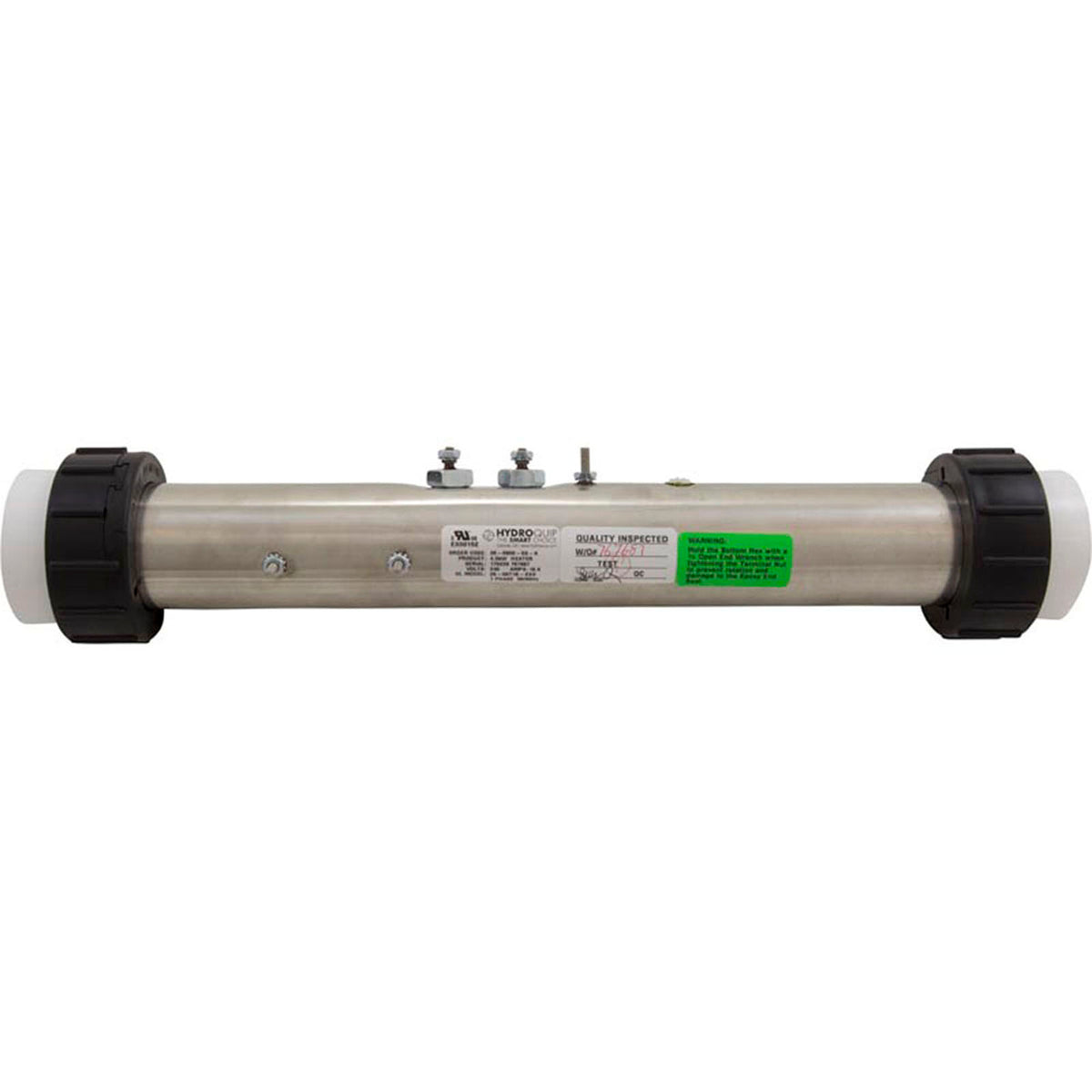 Heater, FloThru, Gecko SClass Repl, 15"x2-1/4", 230v, 4.0kW, Gen2