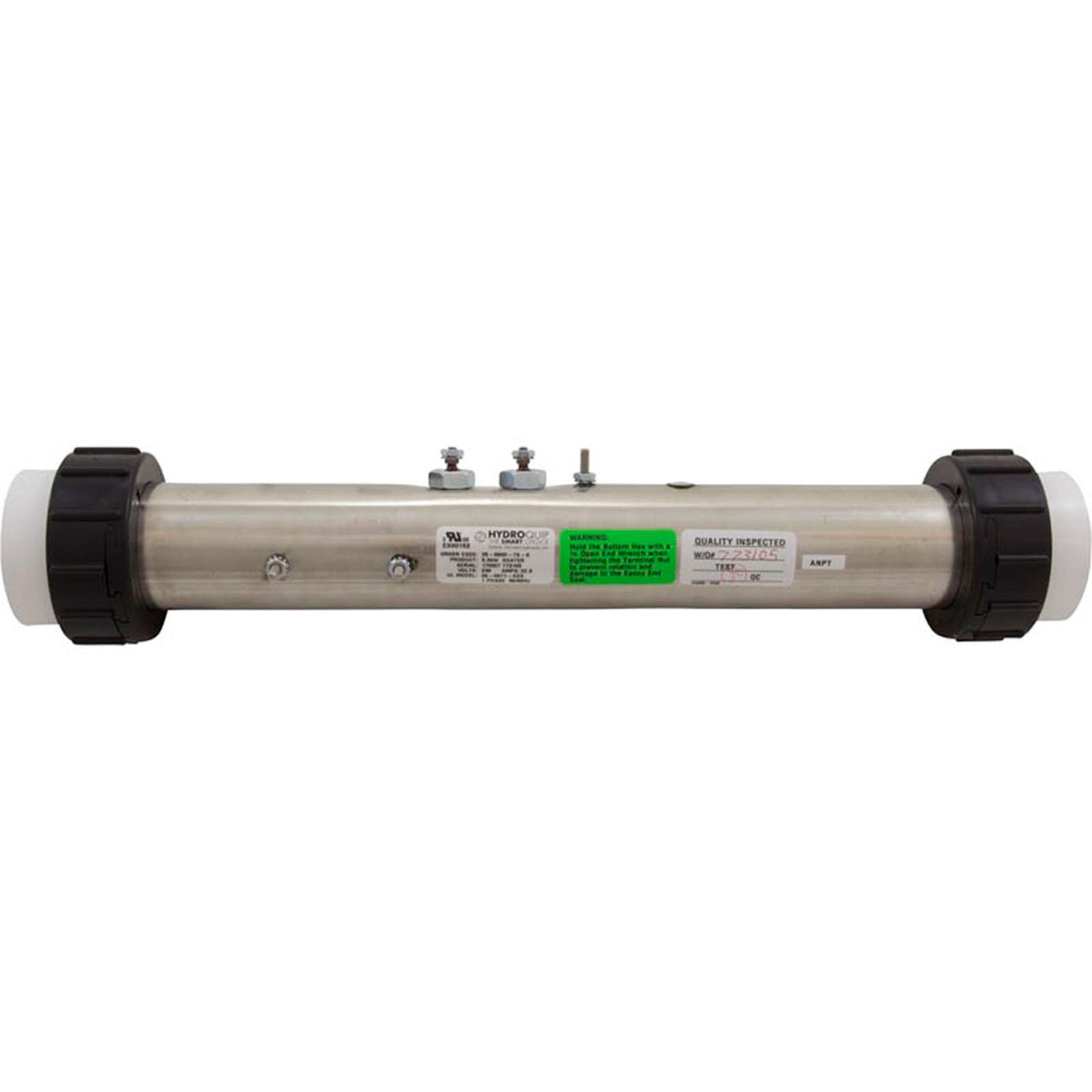 Heater, FloThru, Gecko S-Class Rpl, 15"x2-1/4", 230v, 5.5kW, Gen2