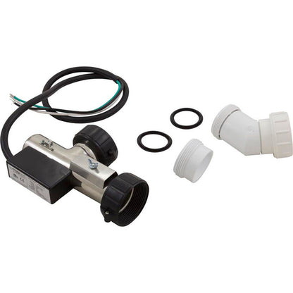 Heater, FloThru Curved, Arctic Repl, 11" x 2", 230v, 5.5kW, Gen2