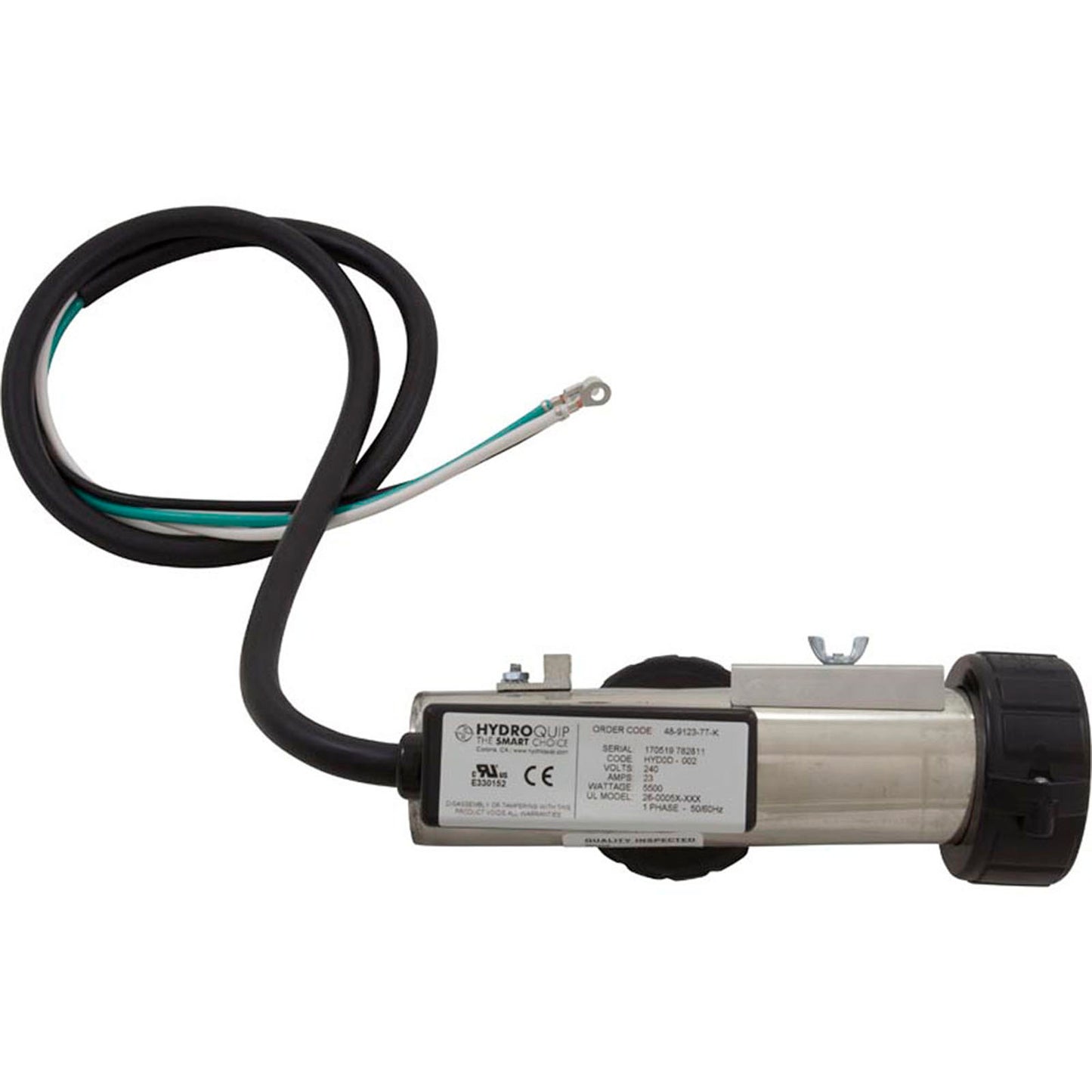 Heater, FloThru Curved, Arctic Repl, 11" x 2", 230v, 5.5kW, Gen2