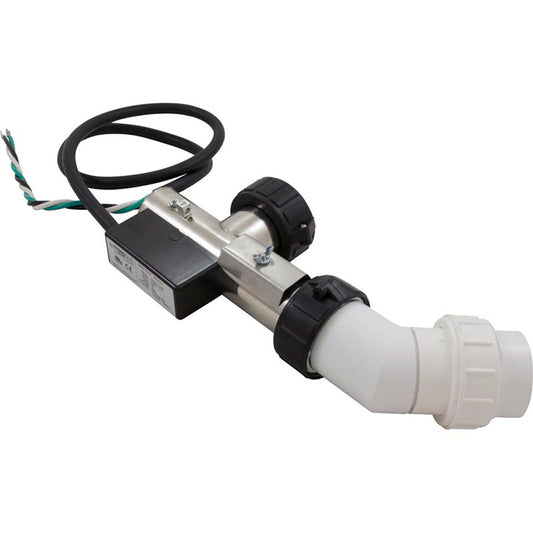 Heater, FloThru Curved, Arctic Repl, 8.5" x 2", 3.6kW, 230v, Gen