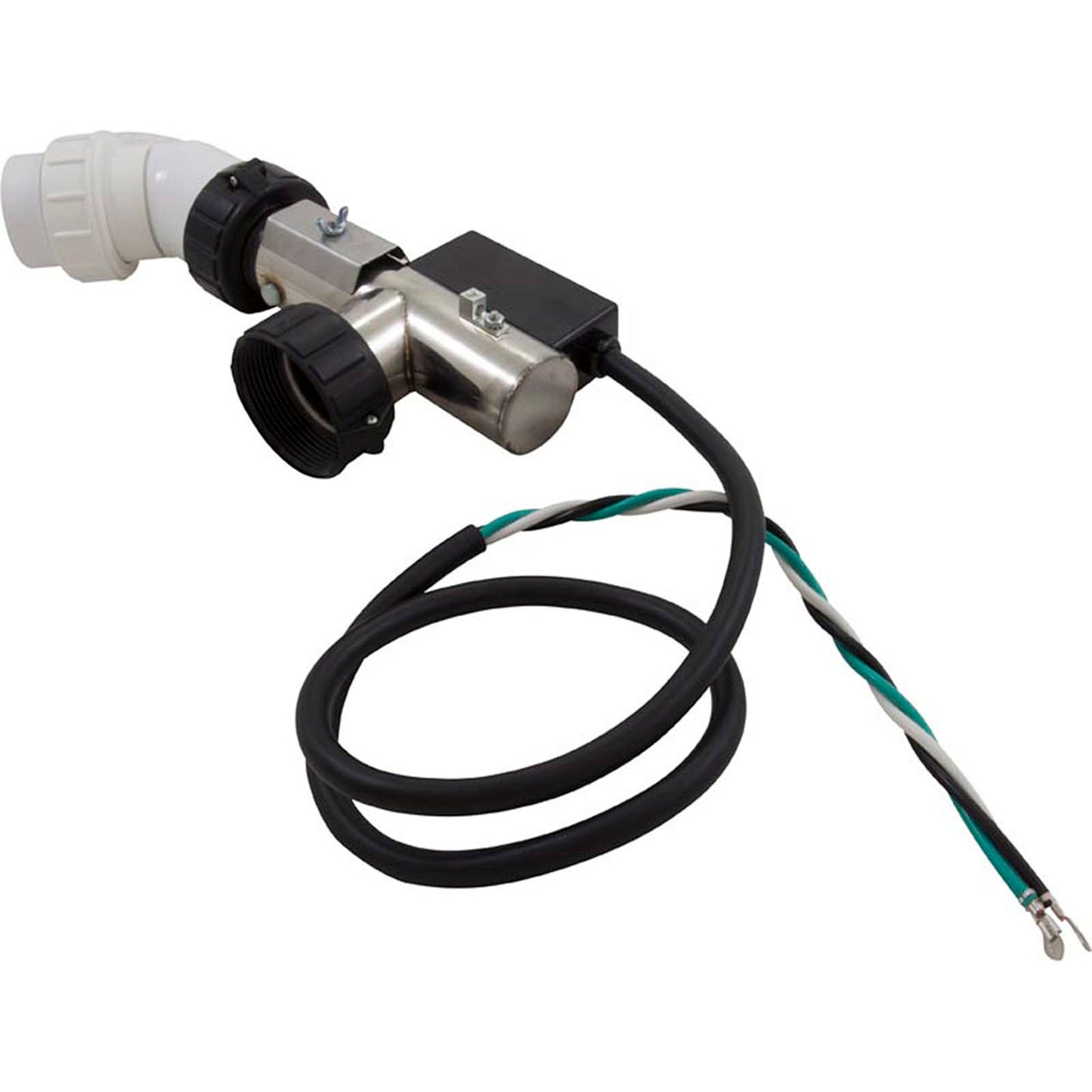 Heater, FloThru Curved, Arctic Repl, 8.5" x 2", 3.6kW, 230v, Gen