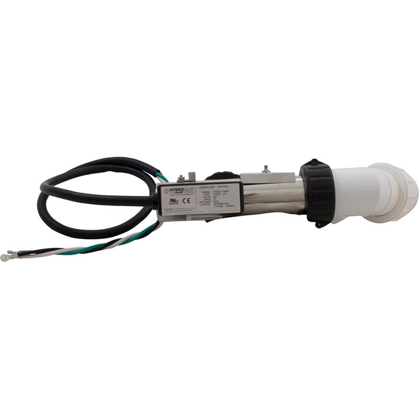 Heater, FloThru Curved, Arctic Repl, 8.5" x 2", 3.6kW, 230v, Gen