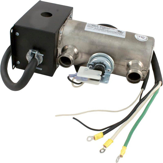 Calentador, flujo bajo, reemplazo Discovery, 6-5/8" x 3", 230 V, 5,5 kW, con caja, generador