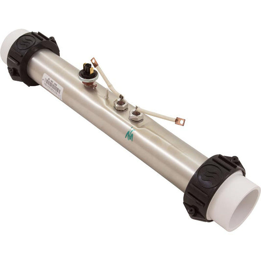 Heater, FloThru, Gecko S-Class, 2.0kW, 15"x2", 230v, w/ PS, OEM