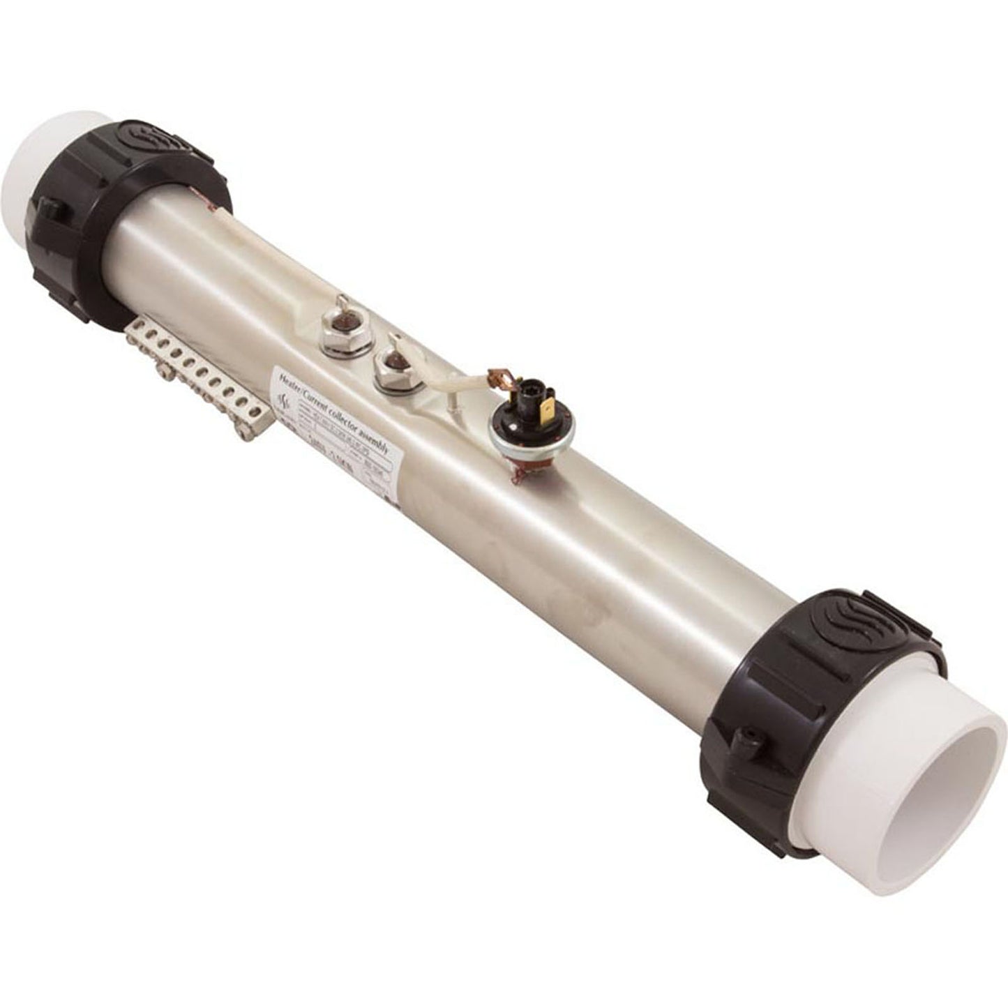 Heater, FloThru, Gecko S-Class, 2.0kW, 15"x2", 230v, w/ PS, OEM