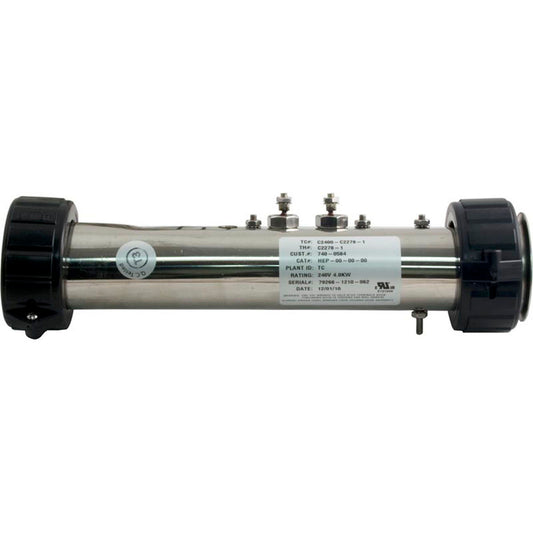 Heater Kit, FloThru, Marquis, 12" x 1-1/2", 115v/230v, 4.3kW